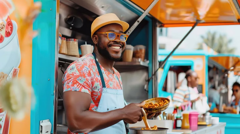 Side Hustle in Nigeria for young professional running an e-commerce store after work, to the university student baking cakes