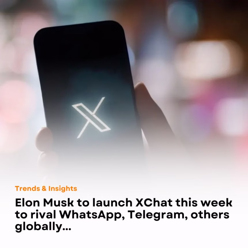 Elon Musk Launches XChat: A Game-Changer in Messaging for 2025 Elon Musk has officially confirmed XChat launch, a new encrypted messaging feature on X (formerly Twitter), aimed at competing with WhatsApp, Telegram, Signal, and other major messaging platforms. As part of Musk’s grand vision to turn X into an all-in-one super app, XChat is a bold step toward redefining how people connect, chat, and even manage their finances online.