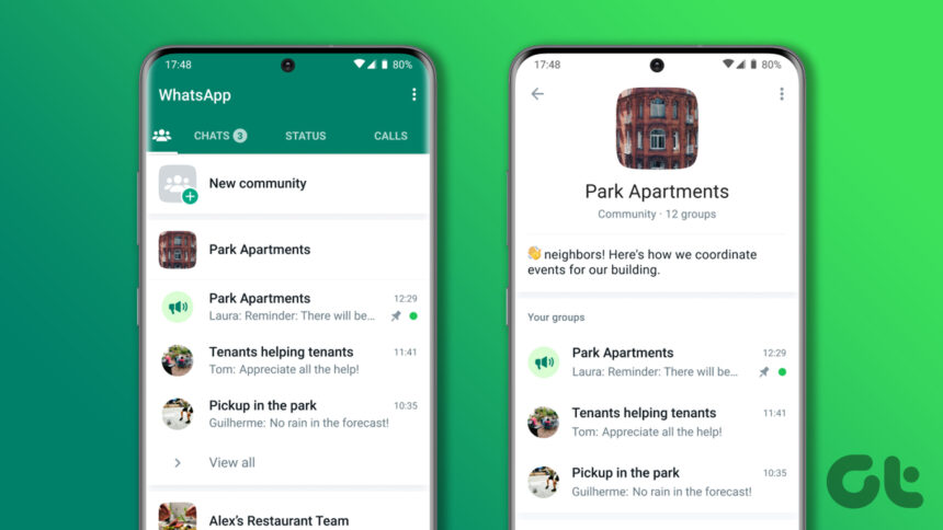 Role of WhatsApp Communities