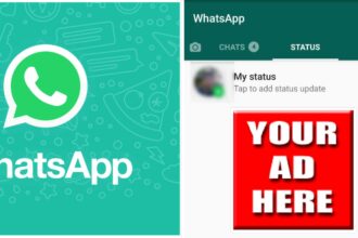 WhatsApp Status Ads