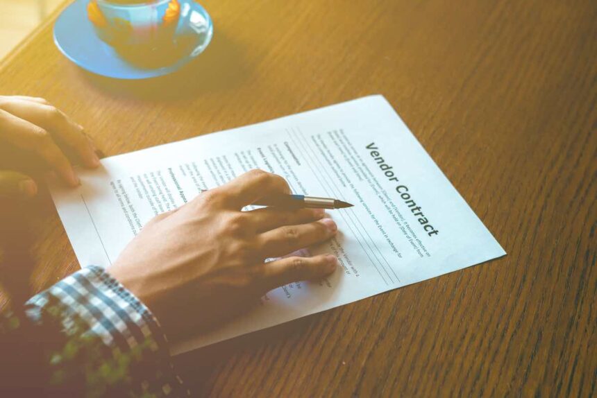 Vendor Contract