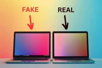 Fake Laptop