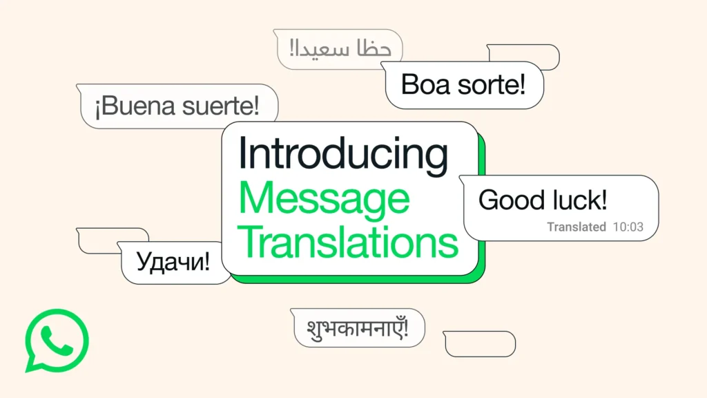 WhatsApp Rolls Out Built-in Message Translation on Android and iPhone WhatsApp has started rolling out a new feature that lets users translate messages directly inside the app. This update makes it easier for people who speak different languages to chat and understand each other without leaving WhatsApp.