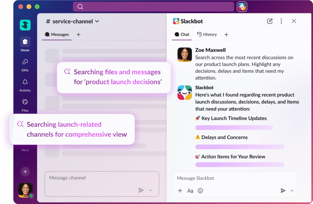 Slack has always been known as a simple tool for chatting at work.